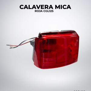 CALAVERA MICA ROJA CGL125